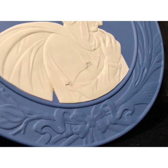 Iconic Wedgwood Portland Blue Jasperware 2010 Year Plaque Made in England - Picture 4 of 6